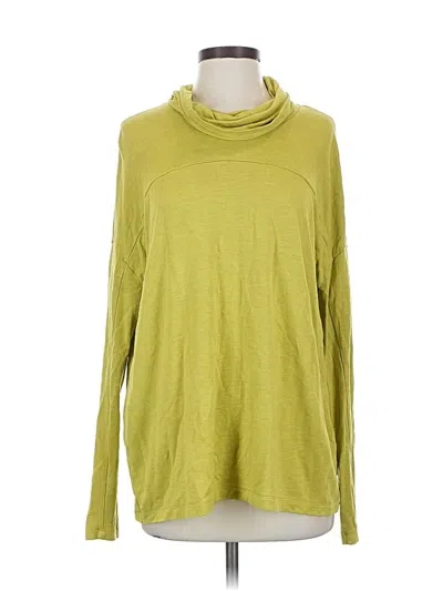 Pre-owned Cabi Turtleneck Sweater In Green