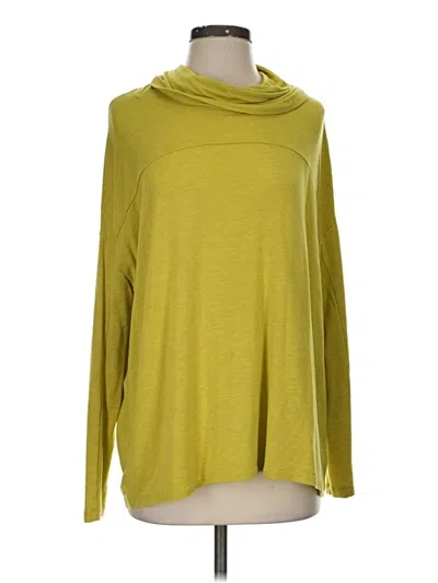 Pre-owned Cabi Turtleneck Sweater In Green