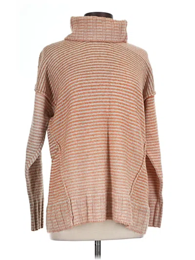 Pre-owned Cabi Turtleneck Sweater In Orange