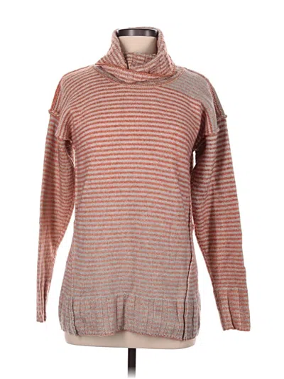 Pre-owned Cabi Turtleneck Sweater In Orange
