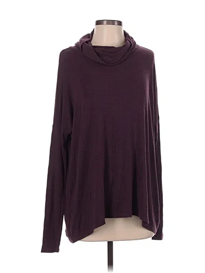 Pre-owned Cabi Turtleneck Sweater In Purple