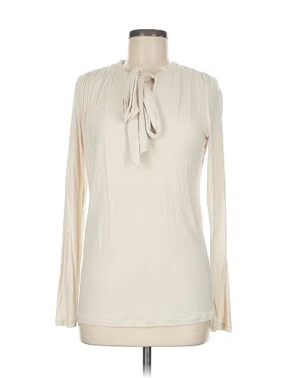 Pre-owned Cabi Turtleneck Sweater In White