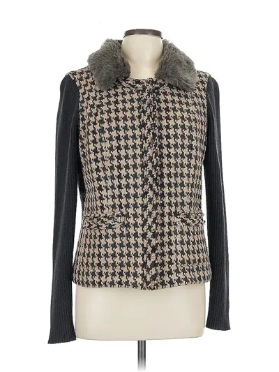 Pre-owned Cabi Vest In Brown