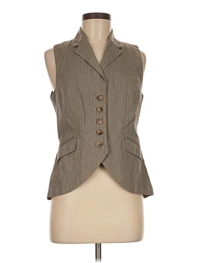 Pre-owned Cabi Vest In Brown