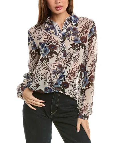 Cabi Victoria Blouse In Neutral
