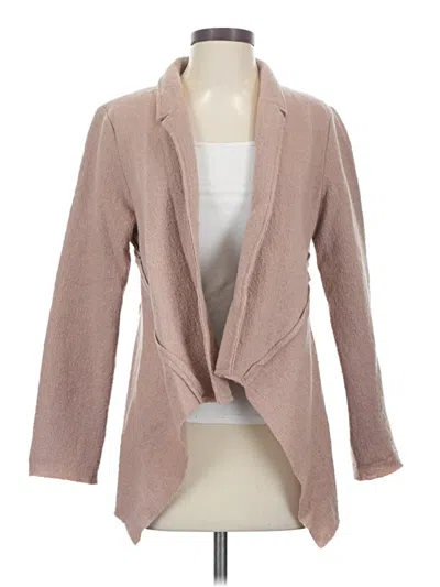 Pre-owned Cabi Wool Blazer Jacket In Tan