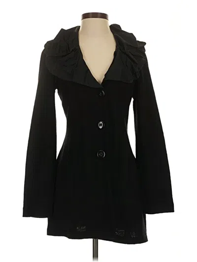 Pre-owned Cabi Wool Coat In Black