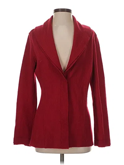 Pre-owned Cabi Wool Coat In Red