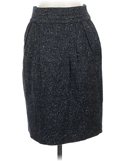 Pre-owned Cabi Wool Skirt In Gray