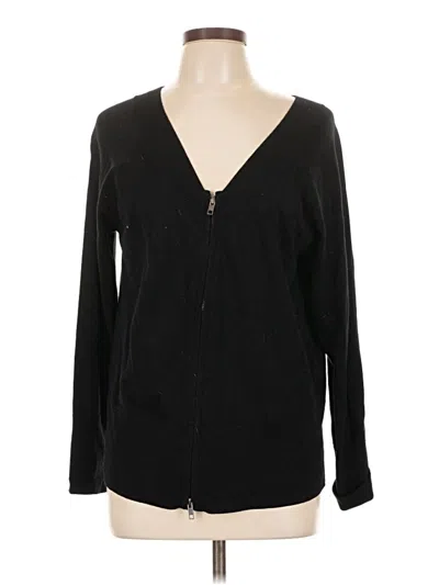 Pre-owned Cabi Zip Up Hoodie In Black