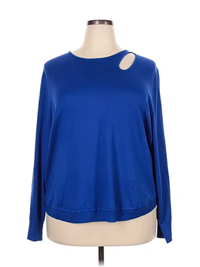 Cable & Gauge Cardigan Sweater In Blue