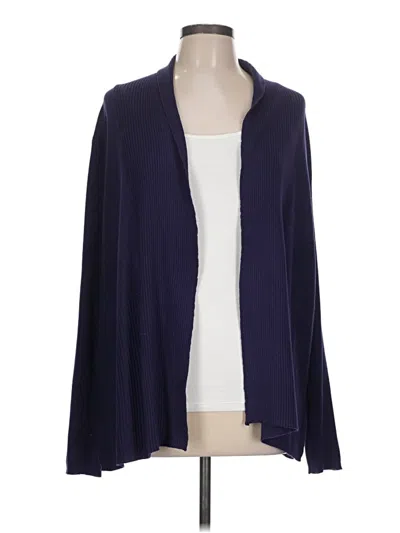 Cable & Gauge Cardigan Sweater In Blue