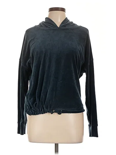 Pre-owned Cable & Gauge Cardigan Sweater In Blue