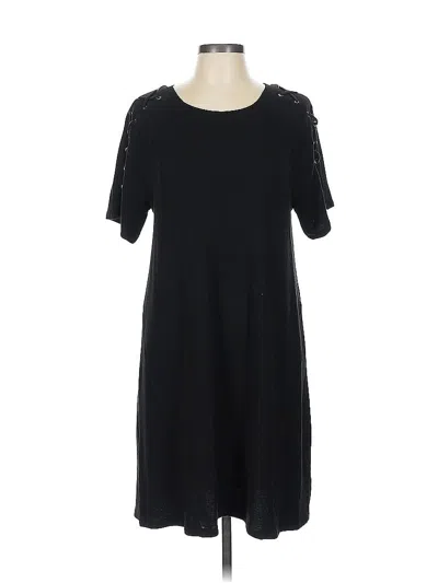 Pre-owned Cable & Gauge Casual Dress In Black