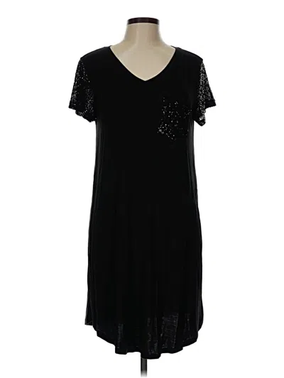 Pre-owned Cable & Gauge Casual Dress In Black