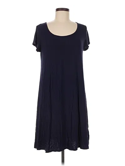 Pre-owned Cable & Gauge Casual Dress In Blue