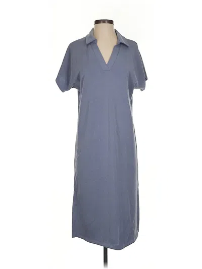 Pre-owned Cable & Gauge Casual Dress In Gray