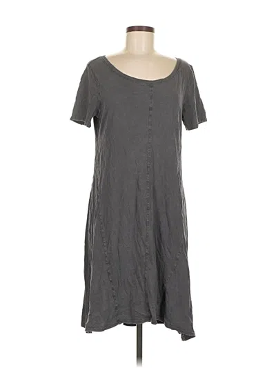 Pre-owned Cable & Gauge Casual Dress In Gray