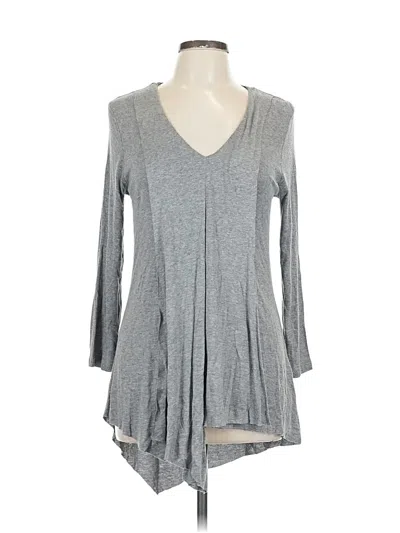 Pre-owned Cable & Gauge Casual Dress In Gray
