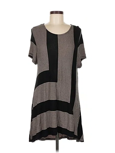 Pre-owned Cable & Gauge Casual Dress In Gray