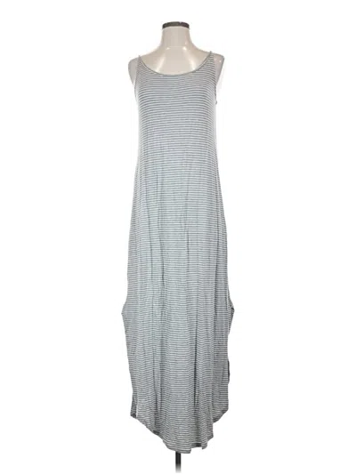 Pre-owned Cable & Gauge Casual Dress In Gray