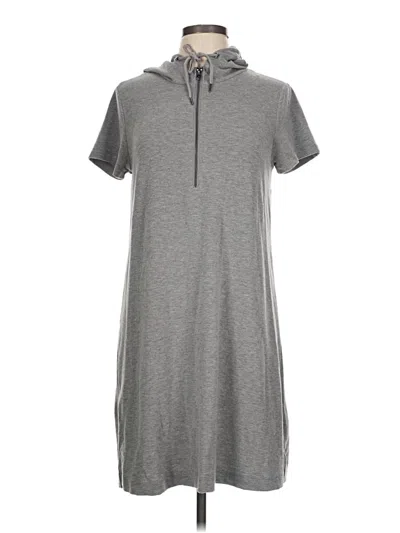 Pre-owned Cable & Gauge Casual Dress In Gray