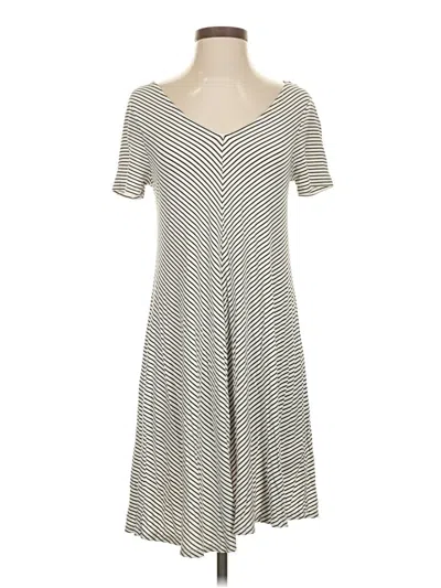 Pre-owned Cable & Gauge Casual Dress In Gray