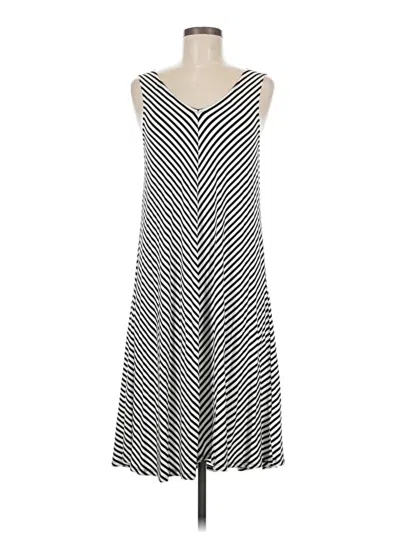 Pre-owned Cable & Gauge Casual Dress In Gray