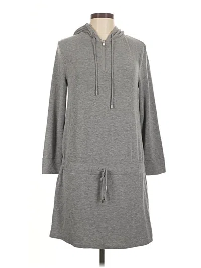 Pre-owned Cable & Gauge Casual Dress In Gray