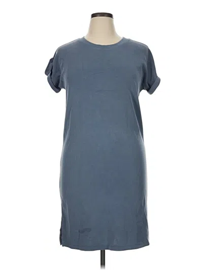 Pre-owned Cable & Gauge Casual Dress In Gray