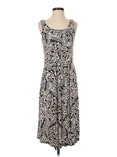 Pre-owned Cable & Gauge Casual Dress In Gray