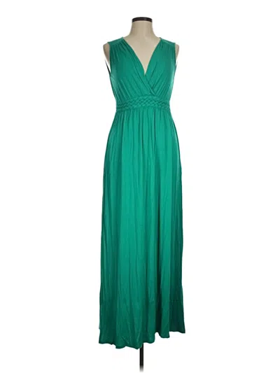 Pre-owned Cable & Gauge Casual Dress In Green