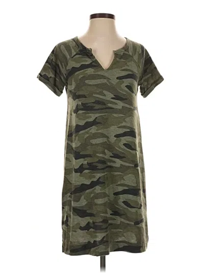 Pre-owned Cable & Gauge Casual Dress In Green