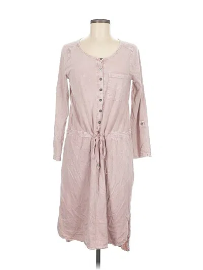 Pre-owned Cable & Gauge Casual Dress In Pink