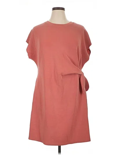Pre-owned Cable & Gauge Casual Dress In Pink