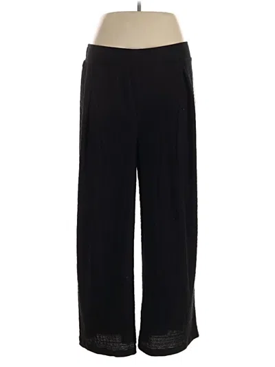 Pre-owned Cable & Gauge Casual Pants In Black
