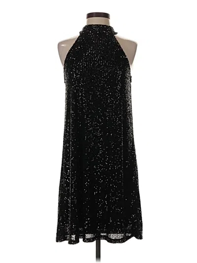 Pre-owned Cable & Gauge Cocktail Dress In Black