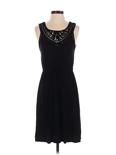 Pre-owned Cable & Gauge Cocktail Dress In Black