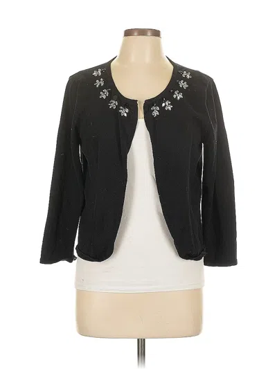 Pre-owned Cable & Gauge Kimono In Black