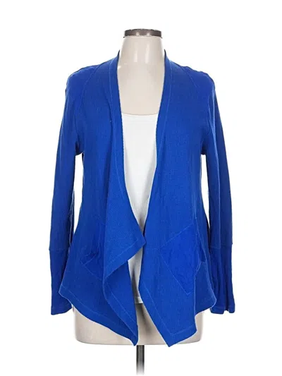 Pre-owned Cable & Gauge Kimono In Blue