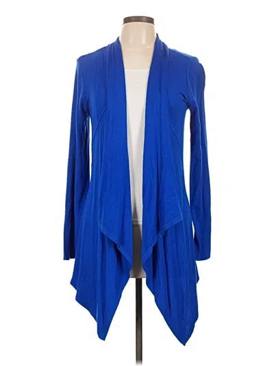 Pre-owned Cable & Gauge Kimono In Blue