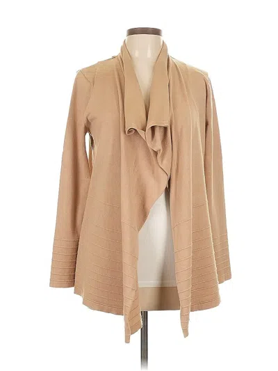 Pre-owned Cable & Gauge Kimono In Brown