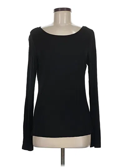 Pre-owned Cable & Gauge Long Sleeve T-shirt In Black