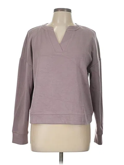 Pre-owned Cable & Gauge Long Sleeve T-shirt In Gray
