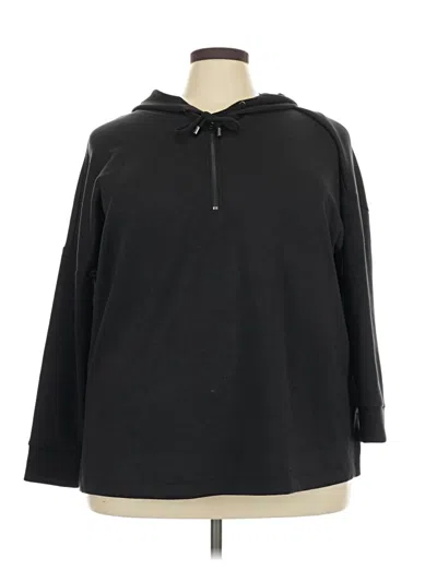 Pre-owned Cable & Gauge Pullover Hoodie In Black