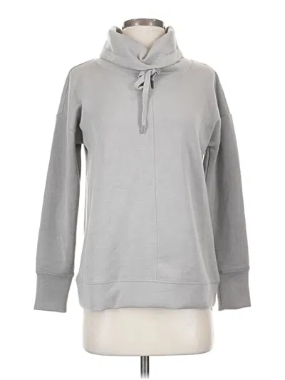 Pre-owned Cable & Gauge Pullover Hoodie In Gray