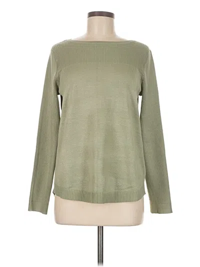 Cable & Gauge Pullover Sweater In Green
