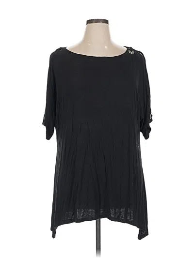 Pre-owned Cable & Gauge Short Sleeve T-shirt In Black