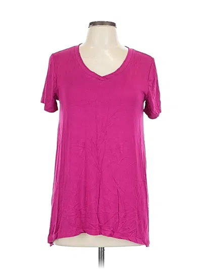 Pre-owned Cable & Gauge Short Sleeve T-shirt In Pink