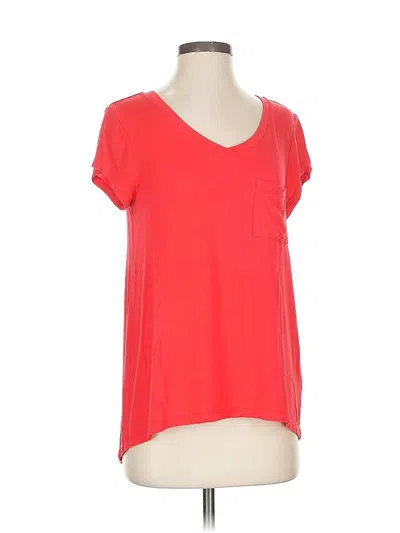 Pre-owned Cable & Gauge Short Sleeve T-shirt In Red